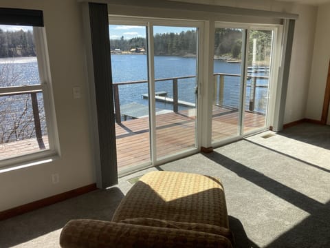 Enjoy your morning coffee on the private deck off the master bedroom 