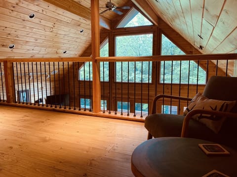 View from the loft. Great place to have coffee, play chess or read a good book. 