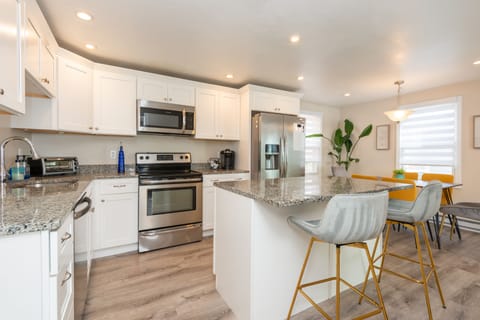Island with seating for 2