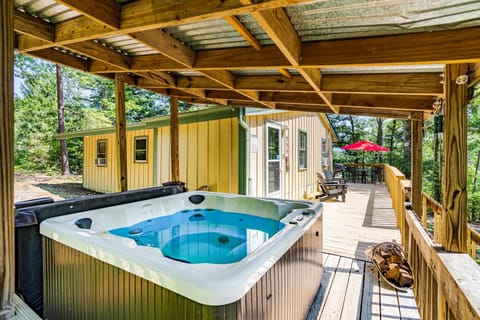 Relax in the hot but while grilling or gathering with friends