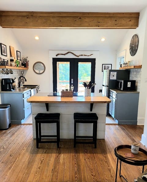Fully stocked kitchen 