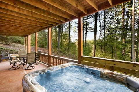 HOT TUB w/WINTER SEASONAL MOUNTAIN VIEWS