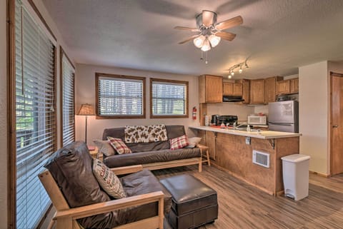 Angel Fire Vacation Rental | 1BR | 1BA | Stairs Required for Access