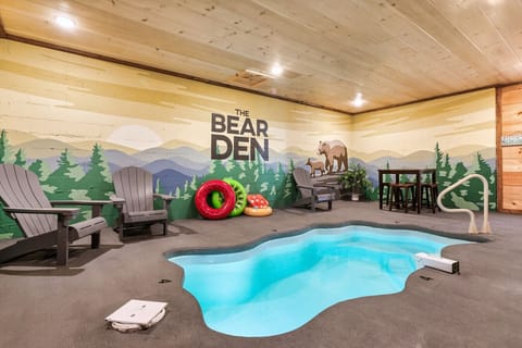 Lots of fun to be had in your own private, heated, indoor pool!