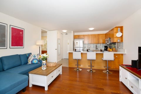 Living Room and Kitchen