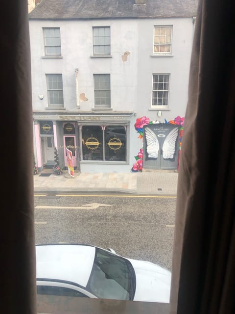 We are opposite The Sanctuary