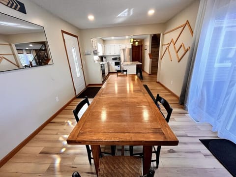 Dining Room Seating for 10-12. Sliding Door to Deck.