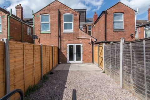 Fully fenced private garden