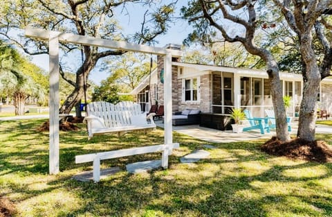 We fell more in love with this property because of its beautiful live oaks. 