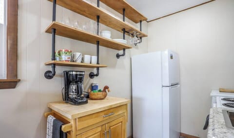 This space is equipped to cook all of your meals while on the go.
