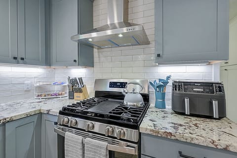 Open concept kitchen