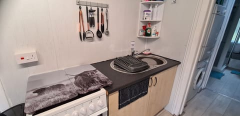 Cottage | Private kitchen | Fridge, microwave, oven, stovetop