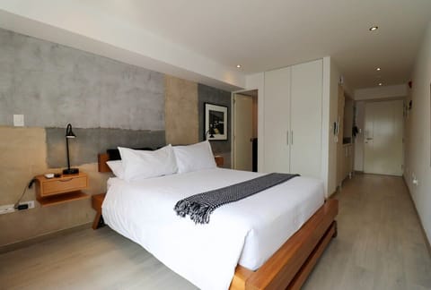 Comfy queen bed