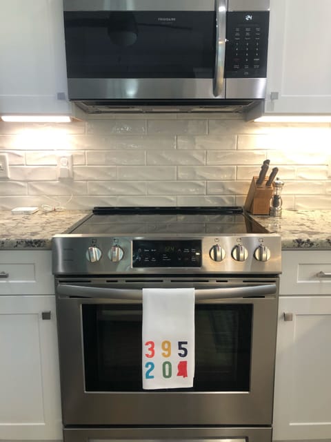 Full size oven and microwave