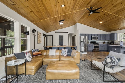 Living Room: Exquisite Alpine Chalet