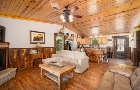 Living Room view towards kitchen