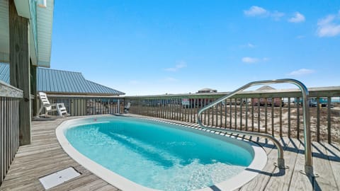 Dive into relaxation at our heated pool, where you can enjoy the soothing ocean breeze while soaking up the sun.