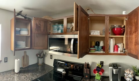 Cabinets full