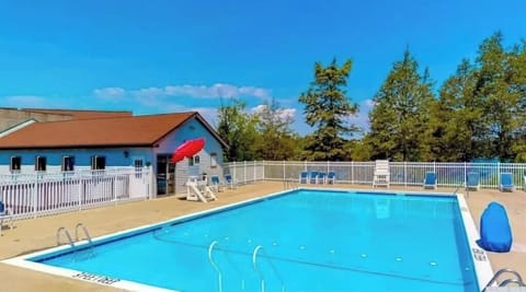 Main Lodge Pool located 8 minutes from home. 
