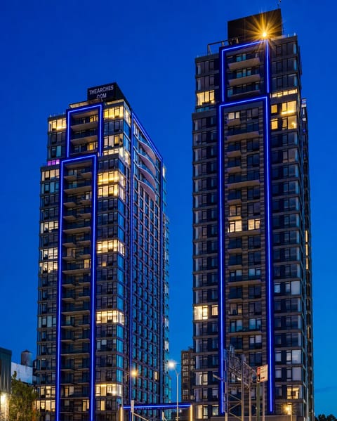 Front of property - evening/night