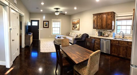 By back door looking toward the front