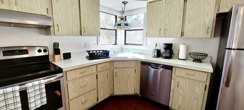 Comfortable & Fully Stocked Kitchen.