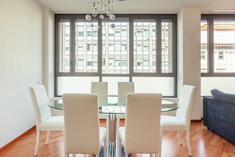 Apartment | Living area | 50-inch flat-screen TV with cable channels, TV
