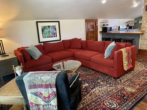 Super comfy down sofa