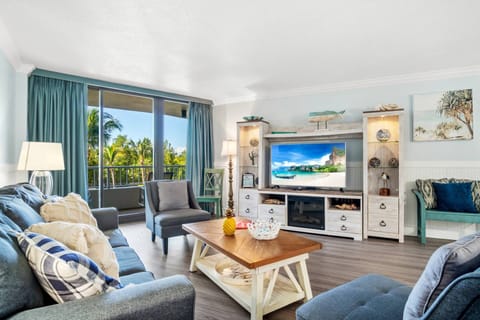 This bright, beautiful beachfront condo is the perfect home base for your island getaway.