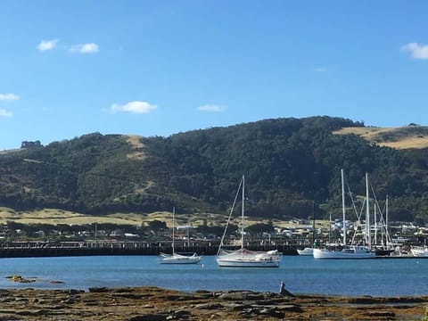 Harbour view from the Fishermans co-operative minutes down the road.
