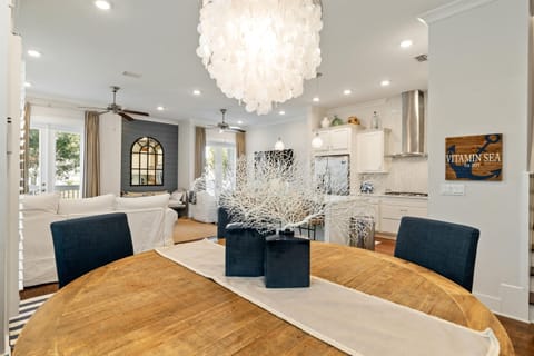 Open Living/Dining/Kitchen Area
