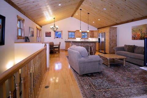 Upstairs living space