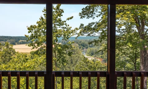 View of River From Back Deck