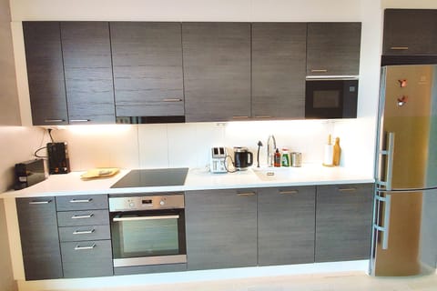 A full kitchen with all amenities