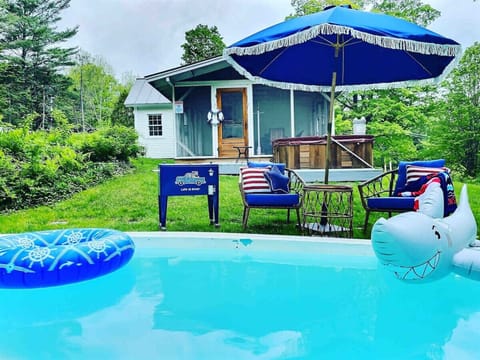 Our outdoor pool awaits. Available during summer
