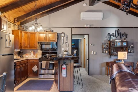 Open concept kitchen!