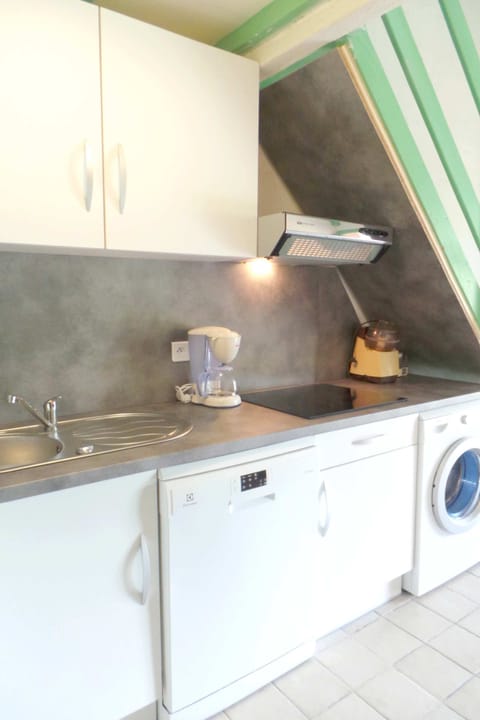 Standard House, Terrace, Mountain View | Private kitchen | Fridge, electric kettle