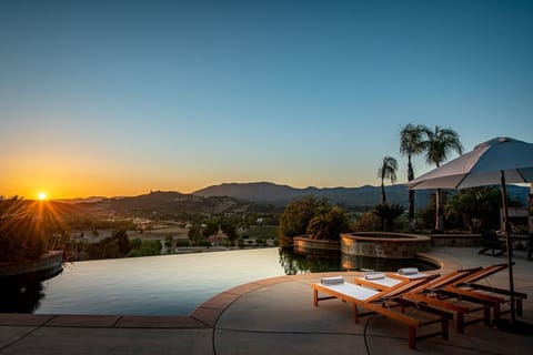 Breathtaking view from the pool area