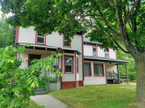Built in 1902, eleven room Victorian home on Main Street, Gorham, NH. 