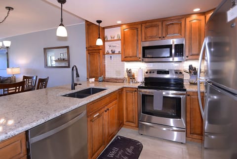 Remodeled kitchen