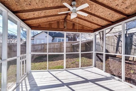 Back deck