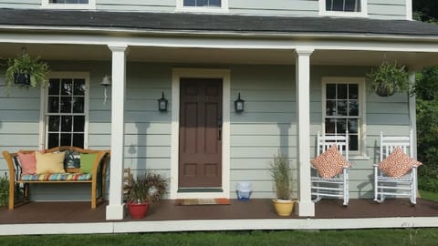 The front porch - has the best views!