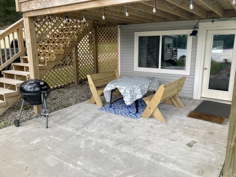 Patio area, lake side