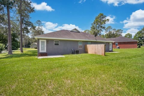 A view of the back yard!