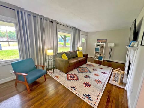 Discover this peaceful neighborhood home adorned with charming Charlotte accents, perfect for creating lasting memories.
