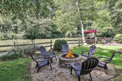 Relax by the firepit