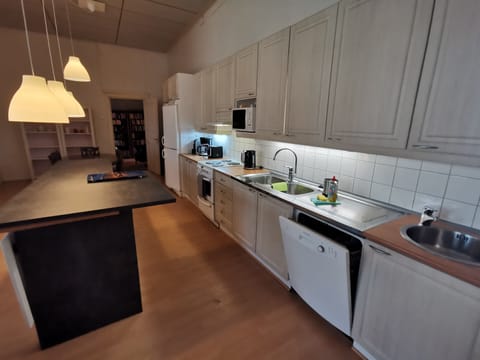 Apartment | Private kitchen | Fridge, microwave, oven, stovetop