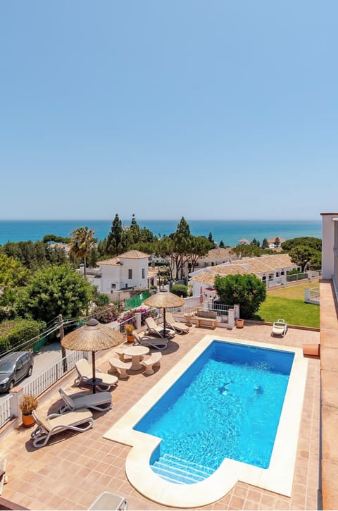 pool and terrace