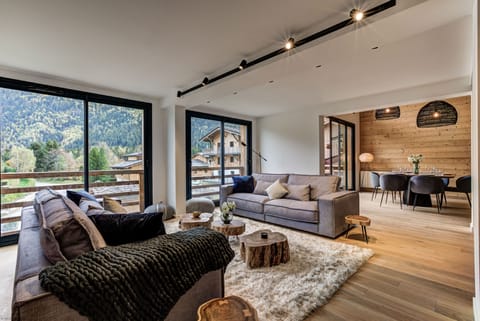 Open plan living room