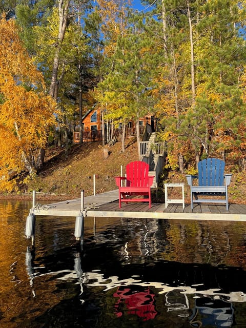 Your private dock, and landmark for your boat.  Favorite spot!